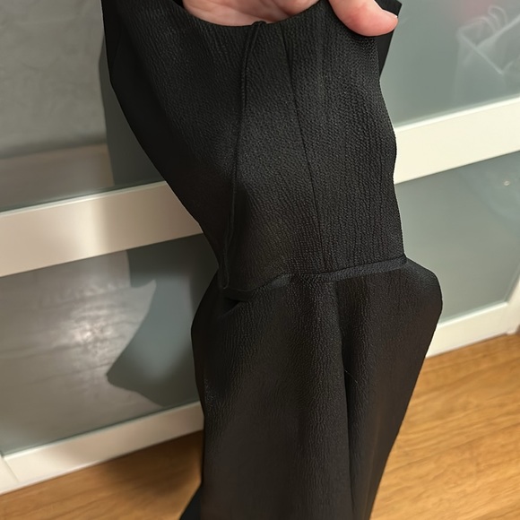 Aidan Aidan Mattox Black High Low dress - Picture 11 of 16